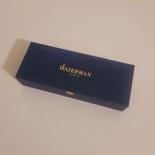 Waterman Hemisphere Ballpoint Pen in Black with Gold Trim Blue Ink- NEW in Box picture