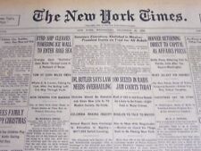 1928 DECEMBER 26 NEW YORK TIMES - BYRD SHIP ENTERS THE ROSS SEA - NT 6819 picture