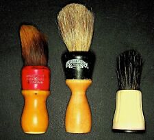 THREE VINTAGE SHAVING BRUSHES - A22-4 picture