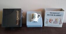 Wedgwood Peter Rabbit Mini Tankard Cup Mug, Vtg 1983, Bone China, Beatrix Potter picture