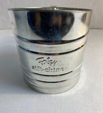 Vintage Foley Sift Chine Silver Screen Hand Flour Sifter,Stainless Steel picture