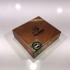 Olmec Grande Empty Wooden Cigar Box 7.25x6.75x2.25 (1) picture