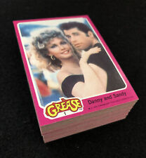 GREASE TRADING CARDS 1978 (MINT CONDITION SET) INCLUDING -11- ORIGINAL STICKERS. picture