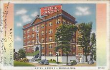 Hotel Arnold Nashville TN postally used in 1938 picture