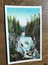 Kepler Cascade Yellowstone National Park Postcard picture