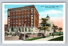 Milwaukee WI-Wisconsin, Elks Club At Juneau Park, Antique, Vintage Postcard picture