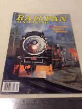 Vintage Railfan Railroad Magazine April 1989 picture