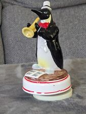 Schmid Vintage Music Box, Penguin with Horn picture