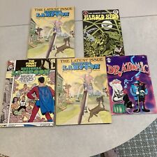 Lot Of National Lampoons, Dr Atomic And Harold Hedd Comics From 1976 Vintage picture