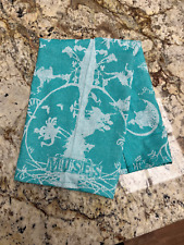 2024 Krewe of Muses Turquoise Jaquard Tea Bar Towel - Mardi Gras New Orleans NWT picture