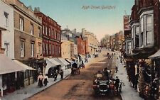 High Street, Guildford, England, Great Britain, Very Early Postcard, Unused picture