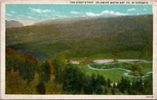 The Giant's Foot Delaware Water Gap Pennsylvania Vintage Postcard Spc9 picture