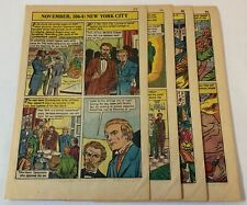 1961 eight page cartoon story ~ Civil War COPPERHEADS IN NEW YORK CITY picture