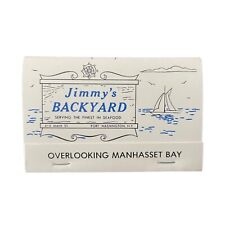 Vintage Matchbook Ephemera Port Washington New York Manhasset Bay Unstruck picture