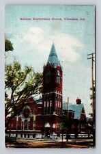 Vincennes IN- Indiana, Bethany Presbyterian Church, Vintage c1910 Postcard picture
