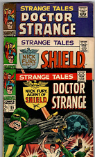 Strange Tales # 155,185,166 (5.0) Marvel 1967-1968 Silver-Age 3 Book Lot 12c  🚚 picture