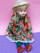 Handcrafted Doll. Made In Argentina. Vintage Exclusive Collectors. Special Gift picture