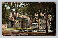 Augusta ME-Maine, Kennebec County Courthouse, Vintage c1911 Souvenir Postcard picture
