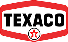Texaco Retro Logo GAS PUMP OIL Vintage Vinyl Sticker |10 Sizes with TRACKING picture