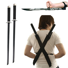 JAPANESE STAINLESS STEEL COLLECTIBLE NINJA SWORD FULL TANG MARTIAL ARTS WARRIOR picture