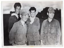 1945 Guam After End of War Japanese Holdouts Surrender Original News Photo picture