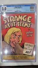 Strange As It Seems, Single Series #9 (1939 Golden Age) Rare, CGC Graded 3.0 picture