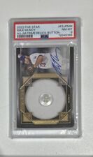 2022 topps five star max muncy /5 car jumbo prime relics button psa 8 picture