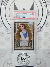 2023 Topps Chrome Disney 100 Belle Gold Wave /50 #40 PSA 10 Beauty And The Beast picture