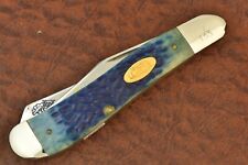 CASE XX USA 1989 BLUE BONE KENTUCKY WILDCATS DOGLEG TRAPPER KNIFE 6240 SS (16238 picture