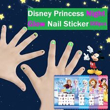300pcs Mixed wholesale luminous princess series 3D children's nail stickers picture