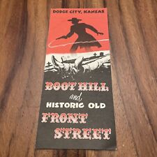 Boot Hill Brochure 1973 Historic Front Street Ephemera picture
