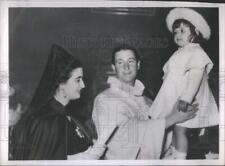 1953 Press Photo Marquis of Villaverde Spanish Aristocrat Heart Surgeon Spain picture