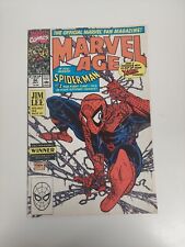 Marvel Age #90 1990 Todd McFarlane Cover Jim Lee LOW GRADE FILLER COPY picture