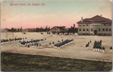 c1910s Los Angeles, California HAND-COLORED Postcard HARVARD SCHOOL FOR BOYS picture