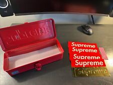 Supreme x Toyo Red Steel Toolbox T-320 + 6 Stickers picture