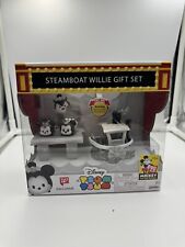 Disney Tsum Tsum Steamboat Willie Gift Set Walgreens Exclusive 90th Mickey Mouse picture