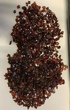 Garnet Gemstone Chips No Hole Undrilled For Jewelry Crystal 220 grams 1/2 pound picture