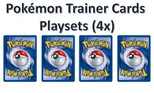 Playsets of various Pokémon TCG trainers (supporters, items, stadiums, tools) picture