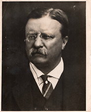 RARE 1910s US PRESIDENT THEODORE ROOSEVELT TYPE I PORTRAIT ORIGINAL PHOTO 217 picture