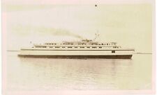 Seattle Port Angeles RPPC Real Photo Steamer Chinook 1910  picture