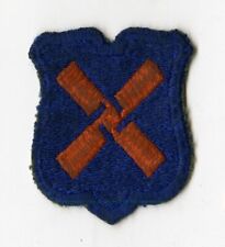XII Corps White Back Patch WWII Vintage Europe France Germany picture