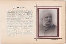 John Schofield US Sec. of War Civil War Medal of Honor Antique Bio Photo Print picture