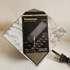 Vintage 1980's Panasonic RC-60 Marble Cube Digital Alarm Clock AM/FM Radio Works picture