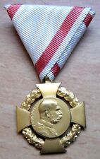 AUSTRIA-HUNGARY - 1848-1908 60th JUBILEE CROSS MEDAL 2 IN GREAT CONDITION picture