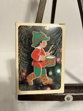NEW Vintage Hallmark Drummer Boy Christmas Tree Ornament Original Box Cir. 1979 picture