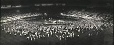 1979 Press Photo Billy Graham speaks to crowd at County Stadium in Milwaukee picture