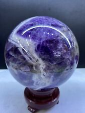 8.73LB Natural Dream amethyst Quartz Sphere Crystal Ball Reiki Healing picture
