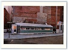 c1920's John Baeder Square Diner Oil Canvass New York City New York NY Postcard picture