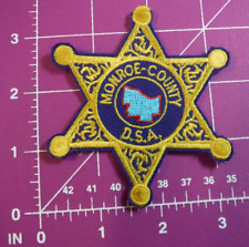Monroe County New York Deputy Sheriff's Association Collectible patch-B picture