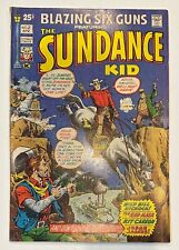 (1971) Skywald Comics Blazing Six Guns #2 Sundance Kid Kit Carson Red Mask picture